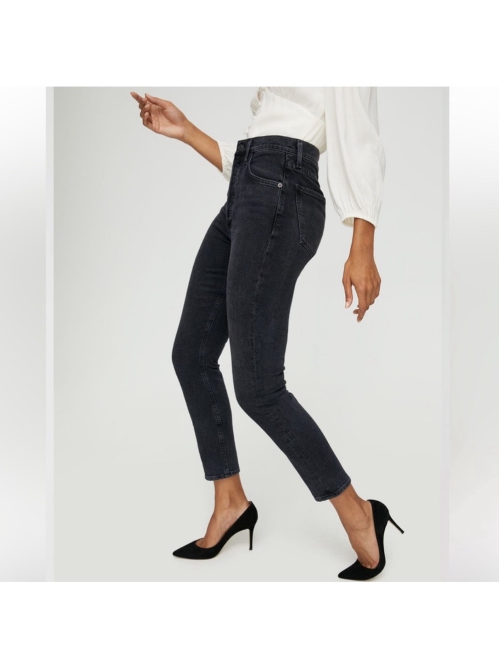 AGOLDE black Nico jeans